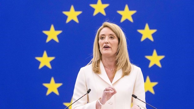 Top legislator congratulates new President of European Parliament